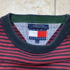 Tommy Hilfiger Sweaters - Vintage Tommy Hilfiger Striped Sweater Tommy Hilfiger Sweaters - Vintage Tommy Hilfiger Striped Sweater